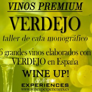 Taller de cata con vinos premium variedad VERDEJO
